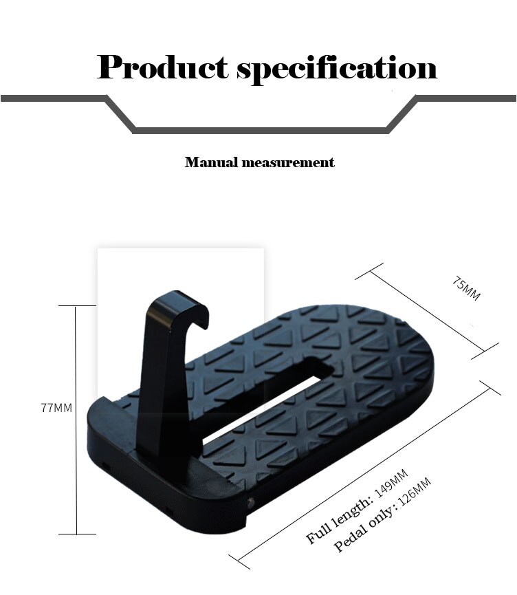 Multifunction Foldable Car Roof Rack Step (400 POUNDS/180 KG)