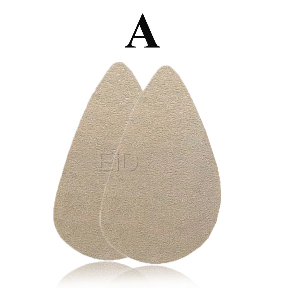 EiD-suelas antideslizantes para zapatos de mujer, Protector de suela de tacón alto, antideslizantes, con empuñaduras de goma, almohadillas para suelas, 2 uds.: A