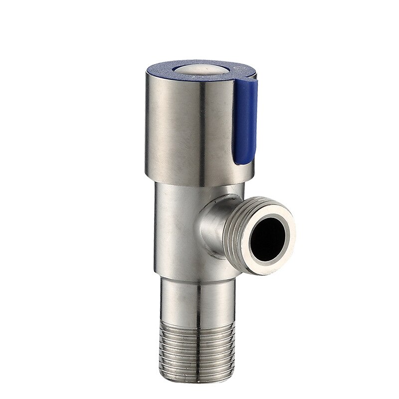 2pcs Angle Valves SUS304 stainless steel brushed finish filling valve Bathroom Accessories Angle Valve for Toilet Sink