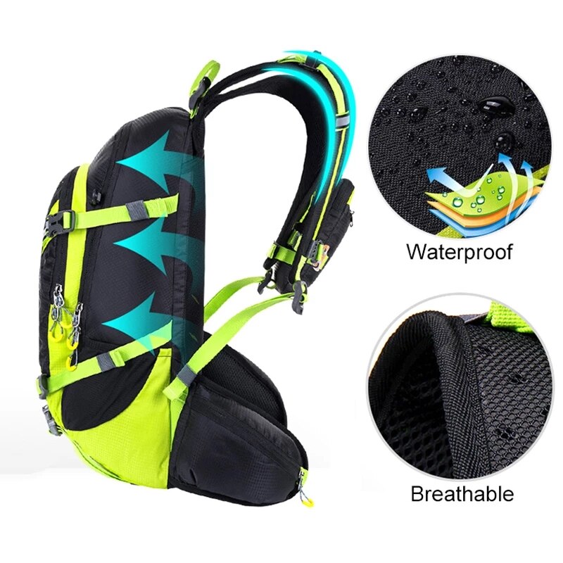Fiets Tas Draagbare Waterdichte Sport Rugzak 20L Outdoor Wandelen Klimmen Pouch Fietsen Fiets Rugzak