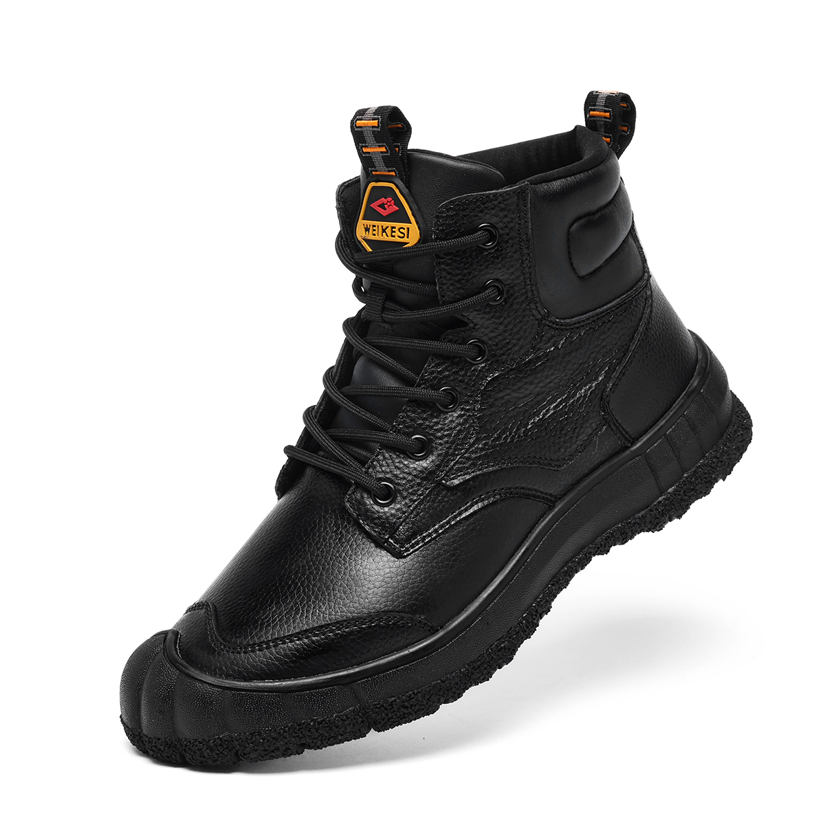 Motorradstiefel schwarz Motorrad Reitschuhe Herren Motorrad Reiten Knöchel Typ Schuhe Schutzstiefel vier Jahreszeiten Botas Moto: 45