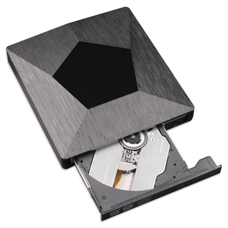 Grabadora de DVD externa USB 3,0, Unidad óptica externa USB/tipo C, unidad Universal de ordenador portátil de escritorio para/MacOS/Windows 1