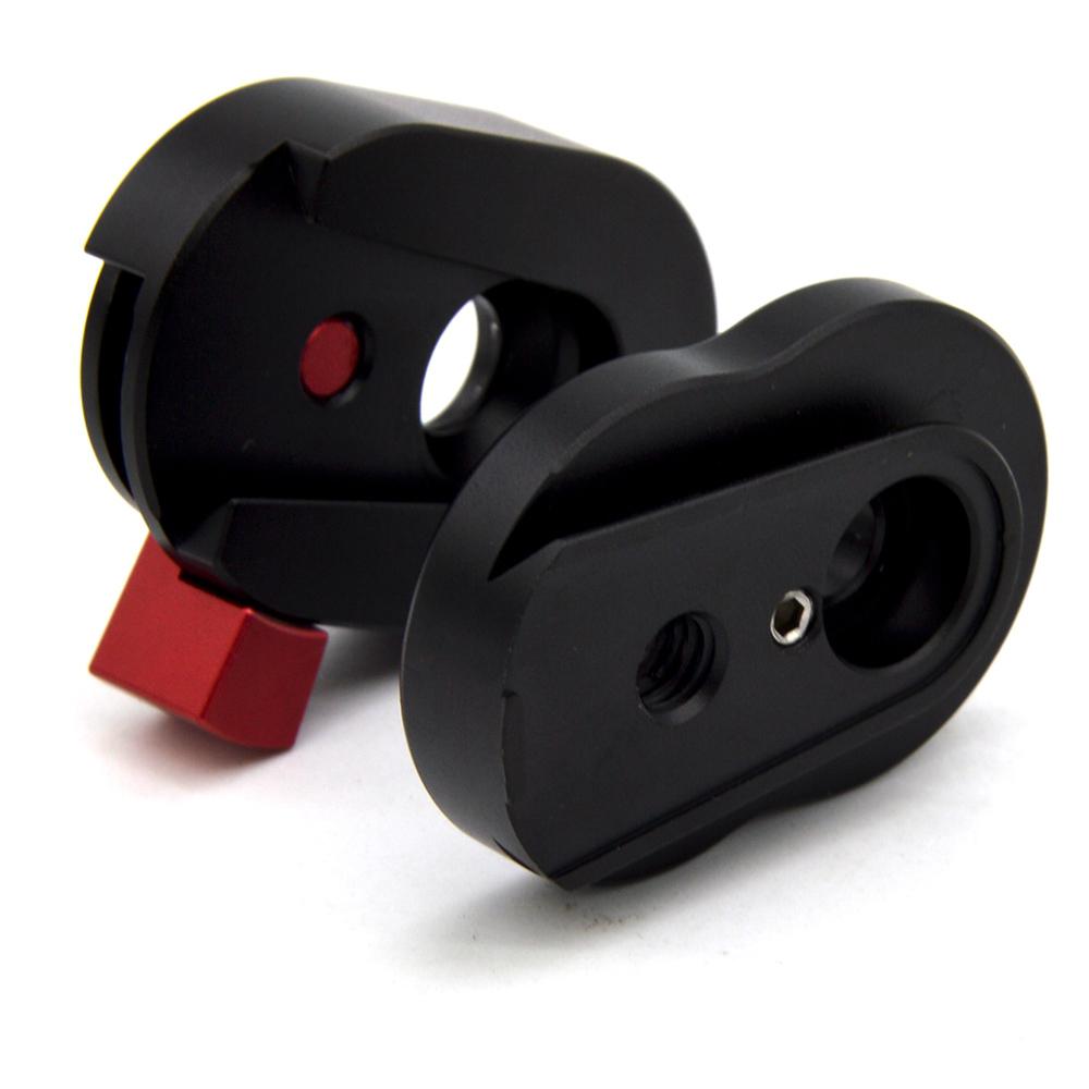 Eastvita Quick Release Plaat Mini Veld Monitor Quick Release Plaat Voor Lcd Monitor Magic Arm Led Light Camera Camcorder Rig r57