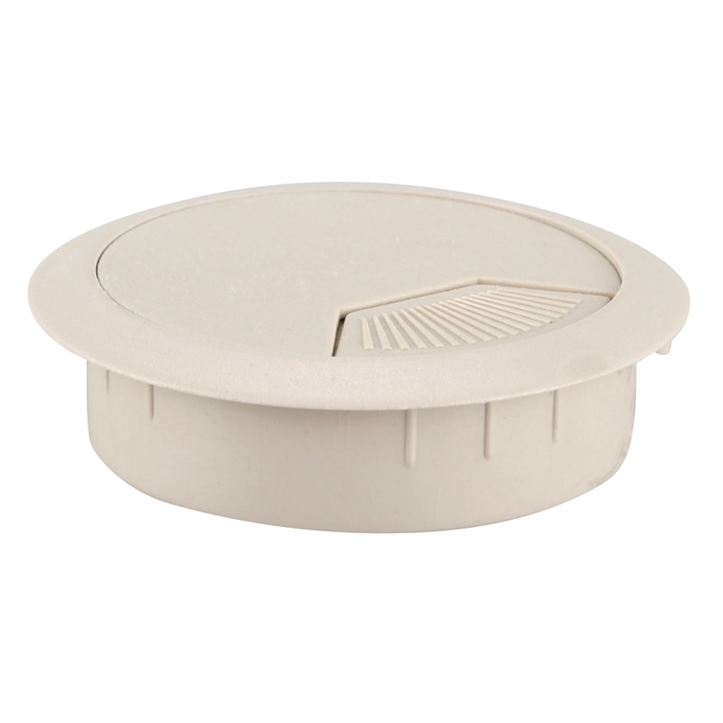 5 pieces Plastic cable gland for Computer table, cover for 50mm wire hole