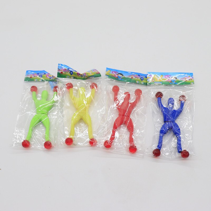1Pc blague blague jouet coloré drôle viscosité Personage aléatoire Halloween enfants enfants Gags & blagues pratiques