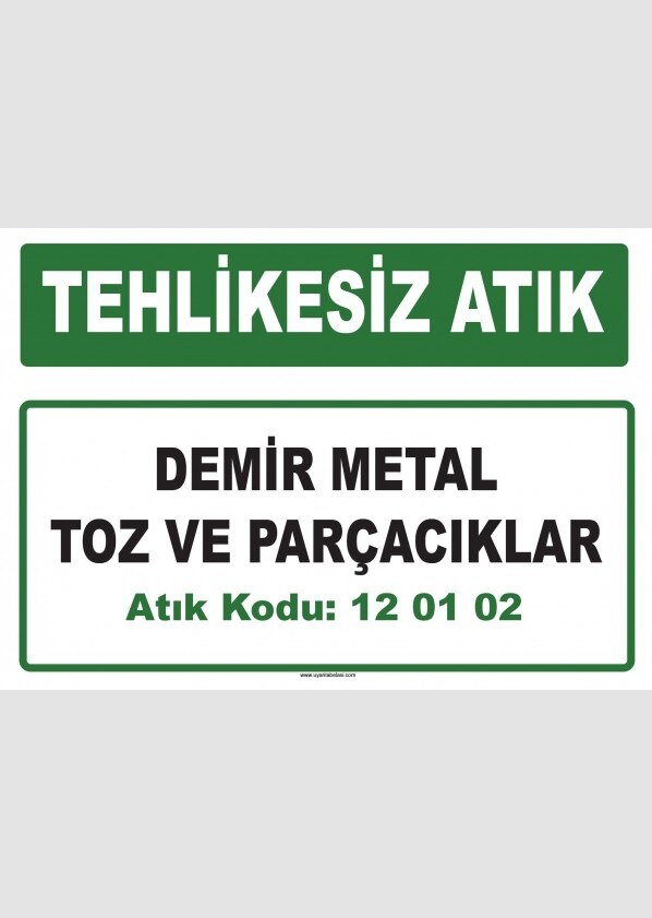 A 120102-Iron Metal Dust And Particles