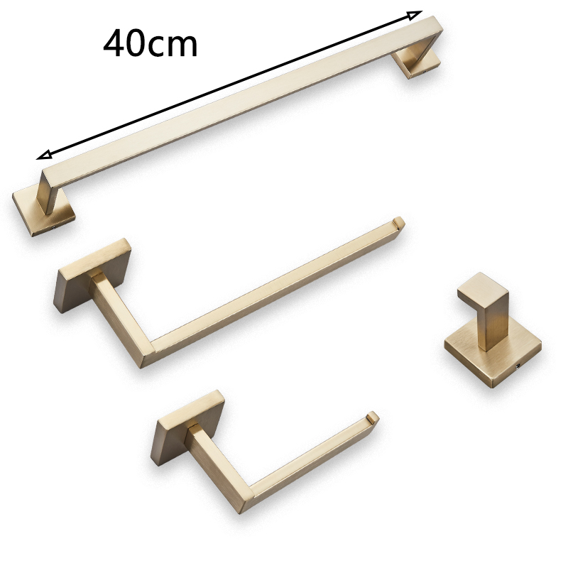 Bad Zubehör Set Matte Schwarz Wand Regal Wc Rollen Papier Halter Robe Haken Aufhänger Handtuch Schiene Bar Rack Ring Bad Hardware: Freier Raum