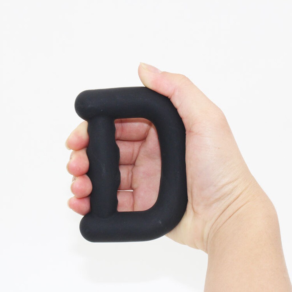 Siliconen Gripper Silicone Fitness D-Type Rubber Ring Oefening Palm Trainer Tool Wasbare Duurzaam Siliconen Handvat