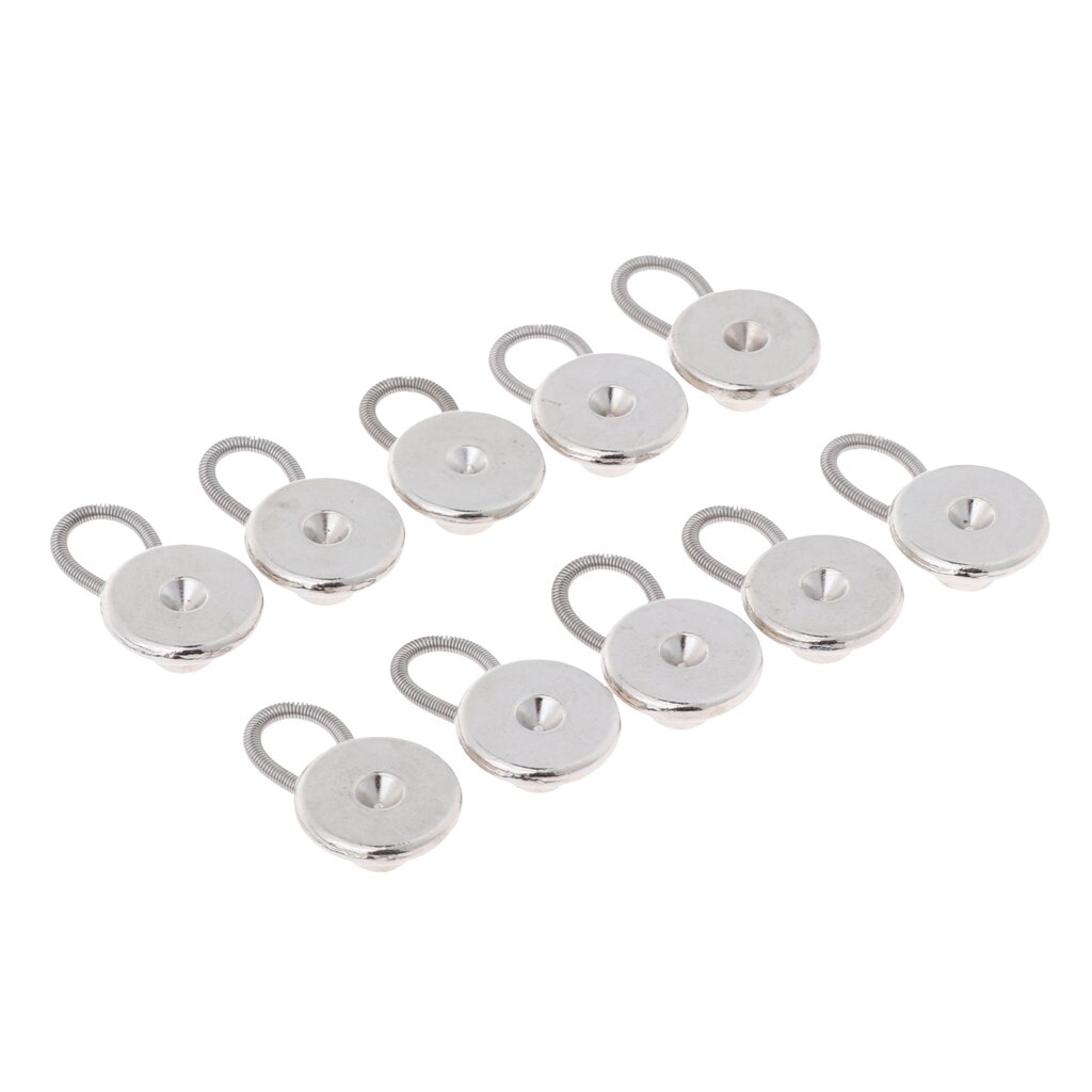 10 Pieces Collar Extenders/Neck Extender for Mens Dress Shirt - Wonder Button For Expansion