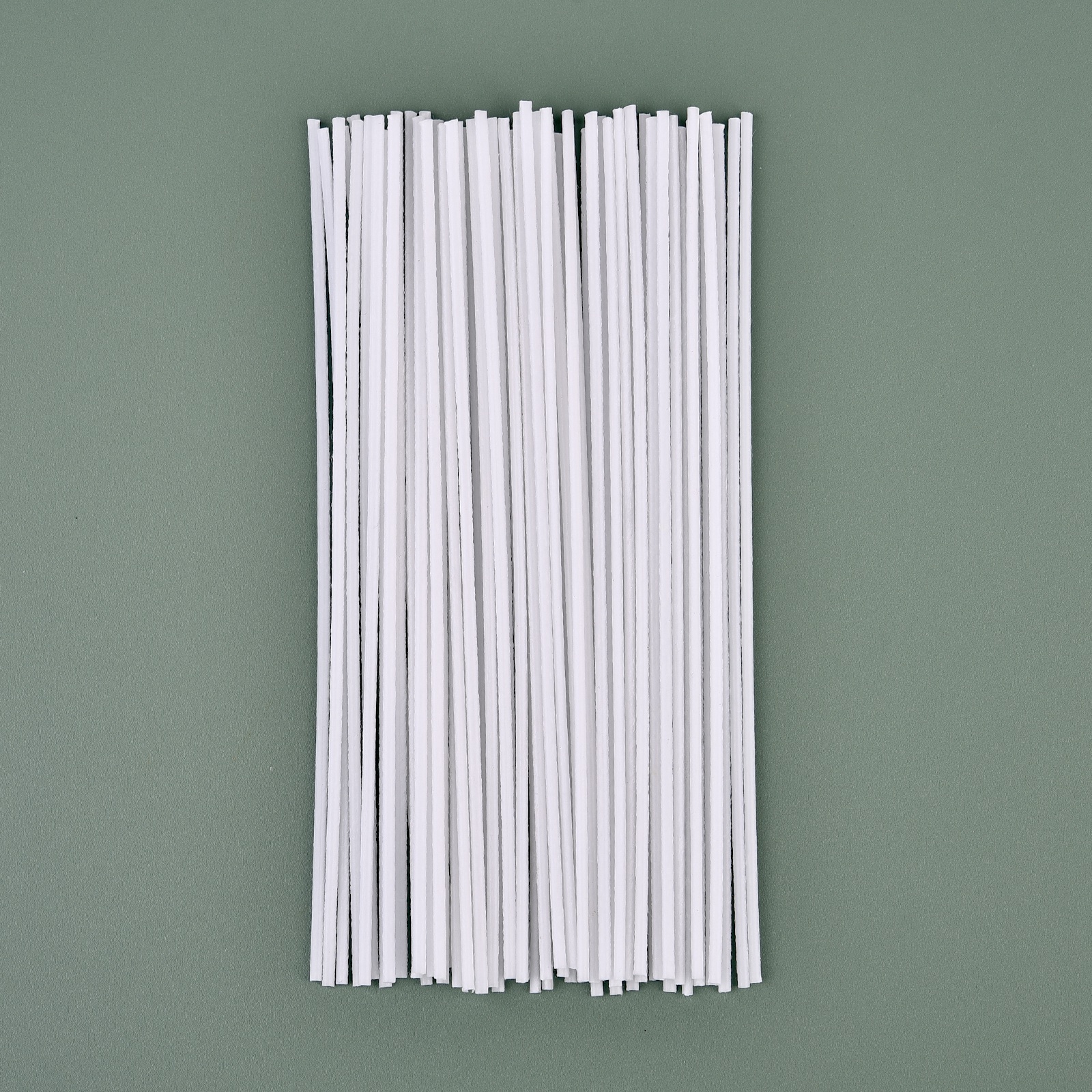 Ensemble de mèches de bougies en coton ciré, 50/100 pièces, noyau de cire sans fumée, bricolage, noyau de cire de soja tissé, lampe à Kerosene, fournitures de fabrication de bougies: kaki foncé