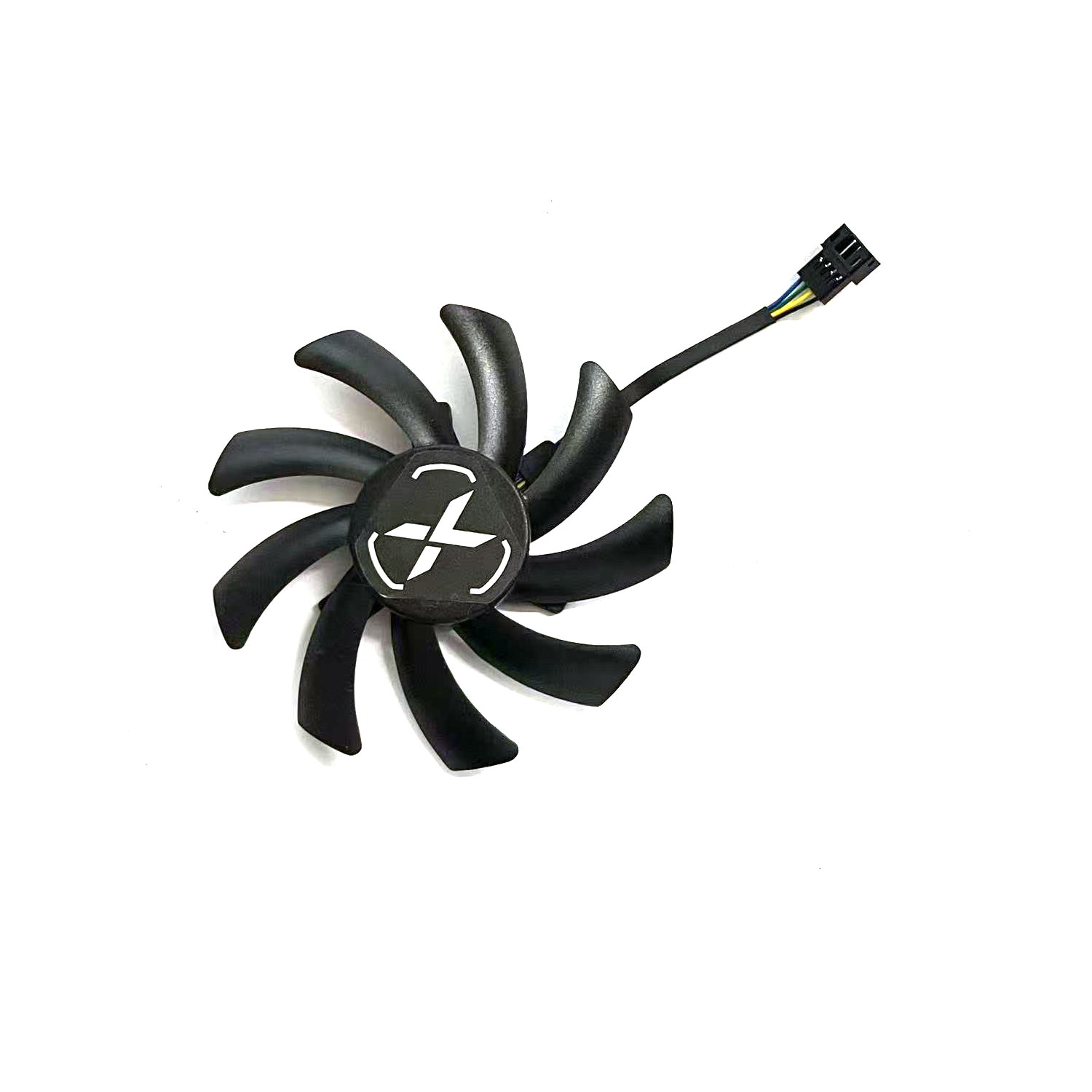 cooling fan 85MM 4PIN FDC10H12S9-C T129215SU RX 6700XT GPU fans for XFX Speeder SWFT 309 Radeon RX6700 XT 12GO graphics fans: Brown