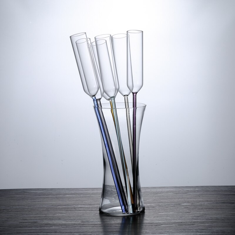 Moderne glassfarge strandkopp champagneglass cocktailglassbar hotell ktv fritid  wf529919