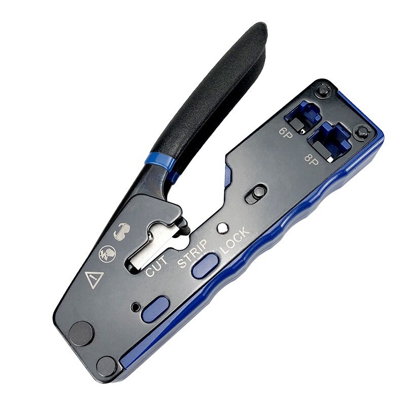 Rotary Cutter Rj45 RJ45 Crimp Tool Passeren Cutter Voor RJ45 Cat7 Cat... – Grandado