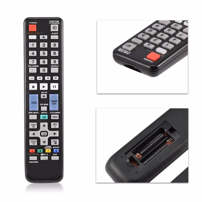 Ah59-02298A Replacement Remote Control Applicable For Samsung Bd Home Theater System Blu-Ray Htc5500 Htc6500 Htc5550 Htc6730W Ht