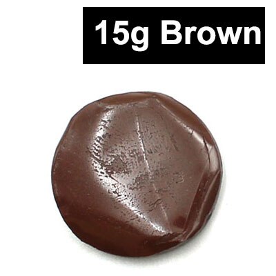 Masilla de tungsteno de 15g, Material para pesca de carpa, aparejo para carpa, equipo de pesca: Brown