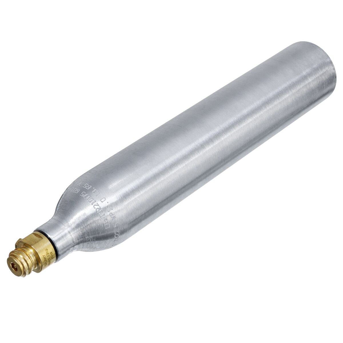 0.6L Soda Water Cylinder 150BAR/2250PSI High Pressure Aluminum Bottle Rcycled Gas Cylinder Tank with Refill Soda Adapter Valve