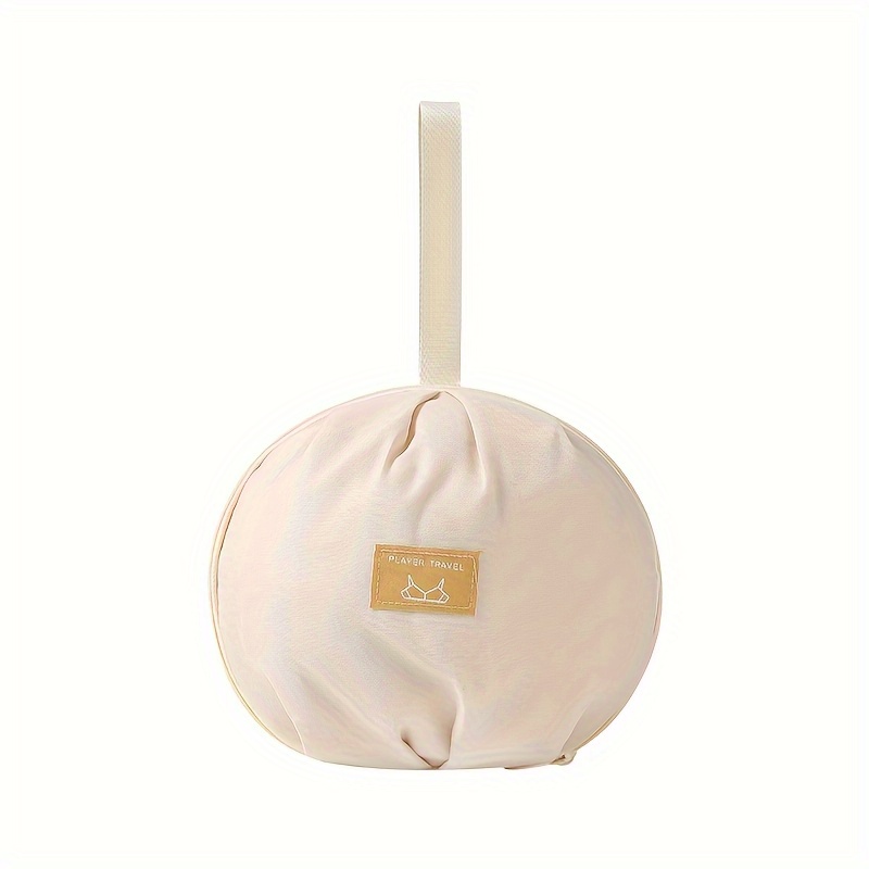 1Pcs Tragbare Reise Unterwäsche Socken Bh Veranstalter Tasche Polyester Faser Handheld Lagerung Tasche Für Intime Kleidung Ball Geformt Neue