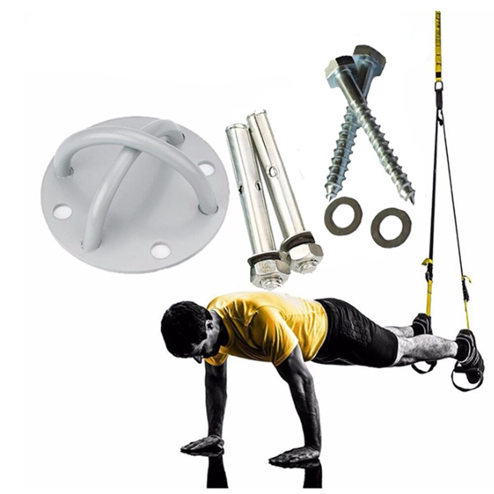 Suspension Trainer Wall & Ceiling Mount Heavy-Duty Anchor Bracket For Swing   Super Load-Bearing Dancing Ring Swing Fixed Buckle