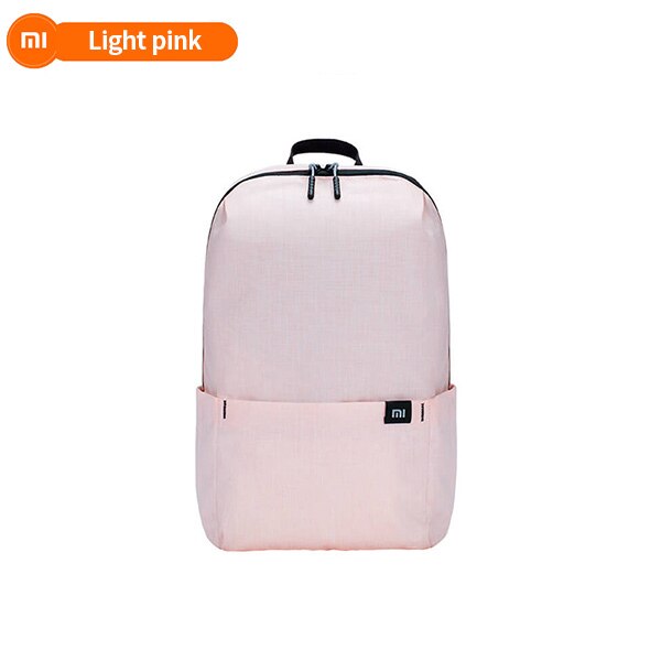 Originele Xiaomi Rugzak Tas Kleurrijke Leisure Sport Borst Pak Zakken Unisex Voor Heren Vrouwen Reizen Camping 10L: Light Pink