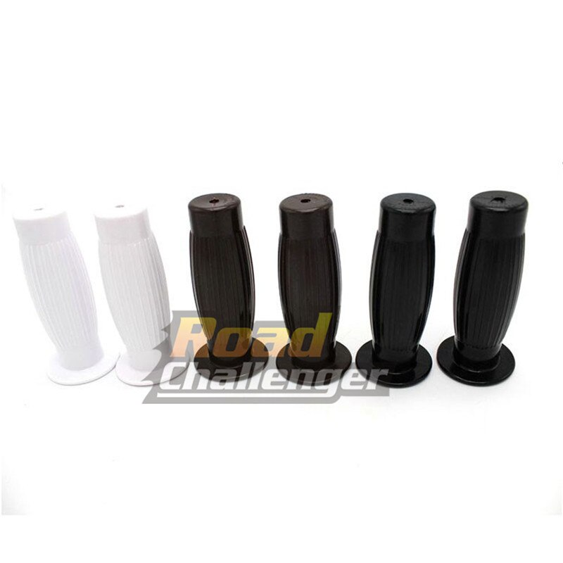 Motorcycle Bend Handlebar,Qiilu Flat Handlebar 7/8 Inch 22MM Motorcycle Retro Bend Handlebar Grip Bar Black Silver (Silver