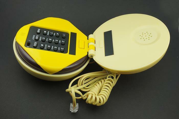 Novità analogico Juno Hamburger Cheeseburger Burger telefono con filo da tavolo