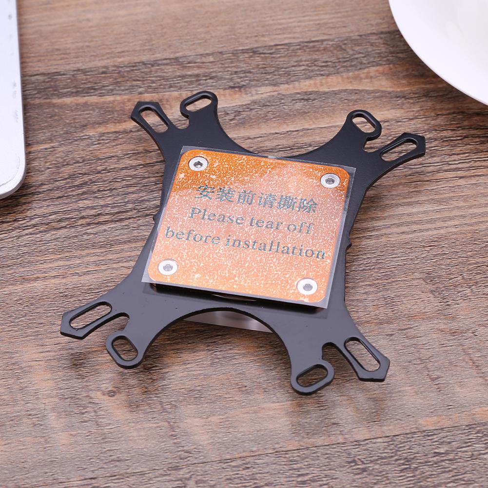 Transparent CPU Water Cooler Computer PC Cooling Radiator for Intel for AMD with Screws CPU Water Block Waterblock Copper Base