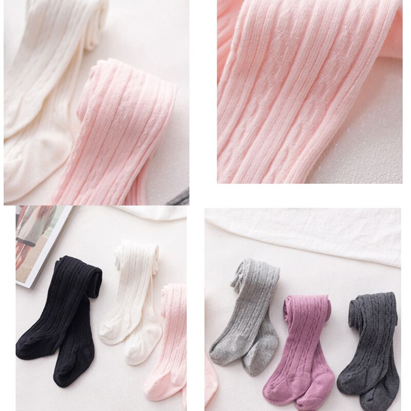 Zachte Katoenen Baby Panty Herfst Winter Warm Elastische Pasgeboren Panty Voor Baby Jongen Meisje Effen Kleur Kinderen Panty