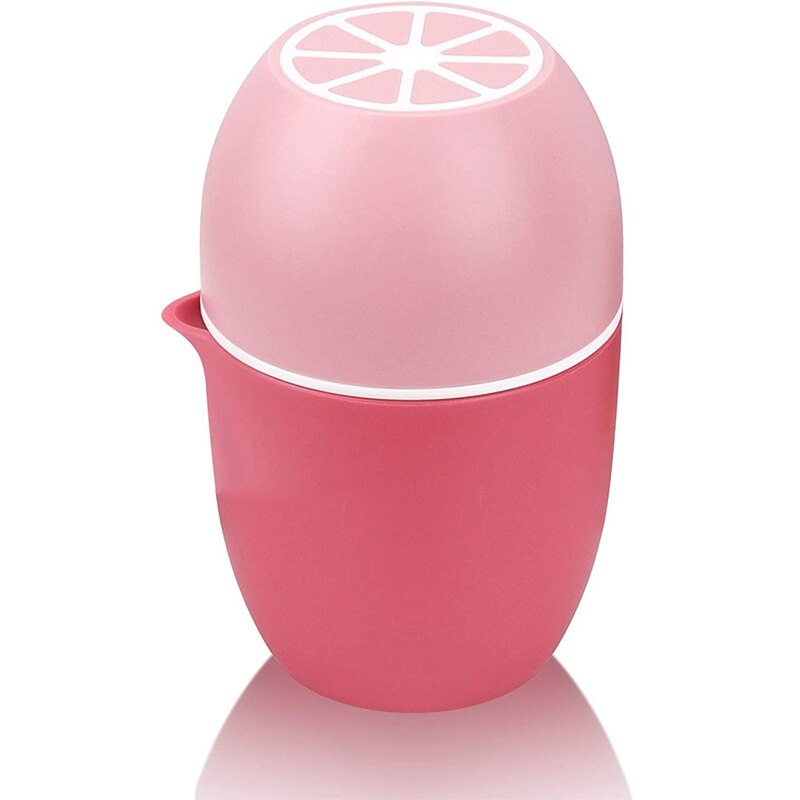 Citruspers, Unieke Citruspers, Handmatige Juicer Met Twee Drukken Opties Voor Verschillende Vruchten: Pink