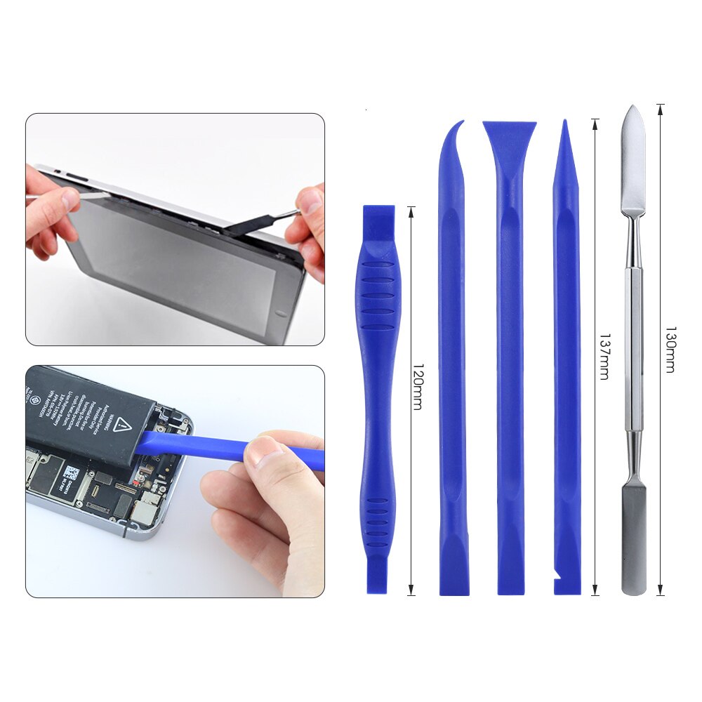 BST-119 Magnetic Precision Screwdriver Set Disassemble Repair Tool Set With Tweezers Spudger Prying For Laptop Mobile Phone