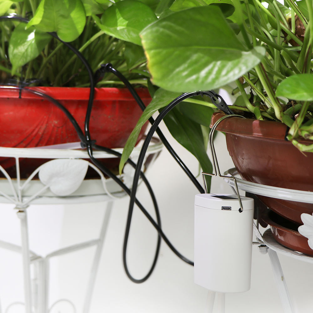 Intelligent have automatisk vanding enhed vanding timer planter vandsystem vanding værktøj til hjemmekontor potteplanter