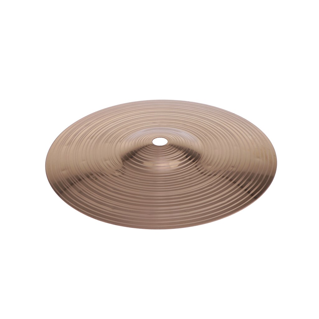 Bronze Drum Cymbal Splash Golden Percussion Instrument