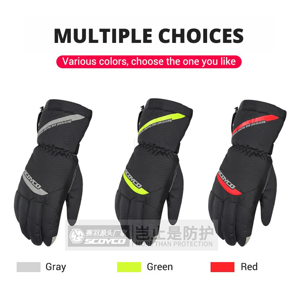 Scoyco vindtætte motorcykelhandsker vandtætte moto handsker touch screen gant moto guantes motorcykel handsker vinter