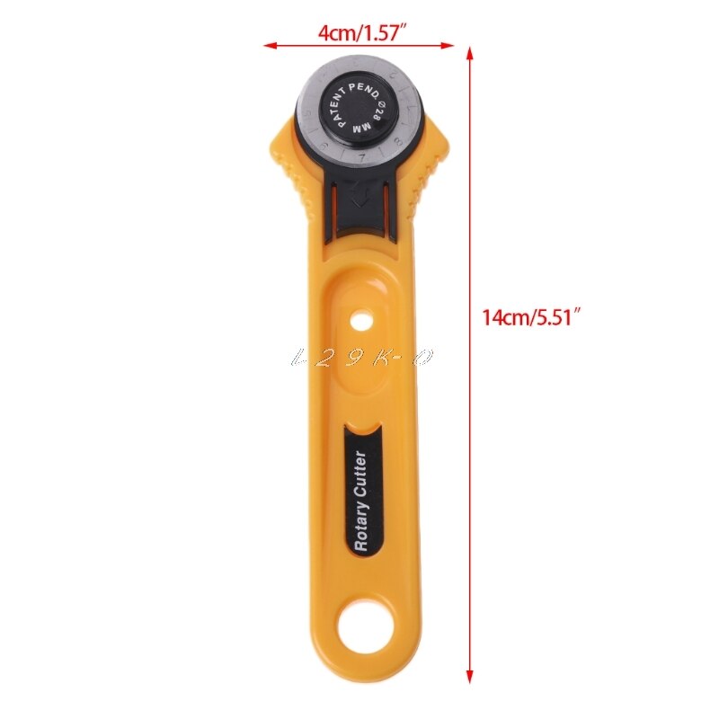 28mm Circular Cut Rotary Cutter Blade Patchwork Fabric Leather Craft Tool