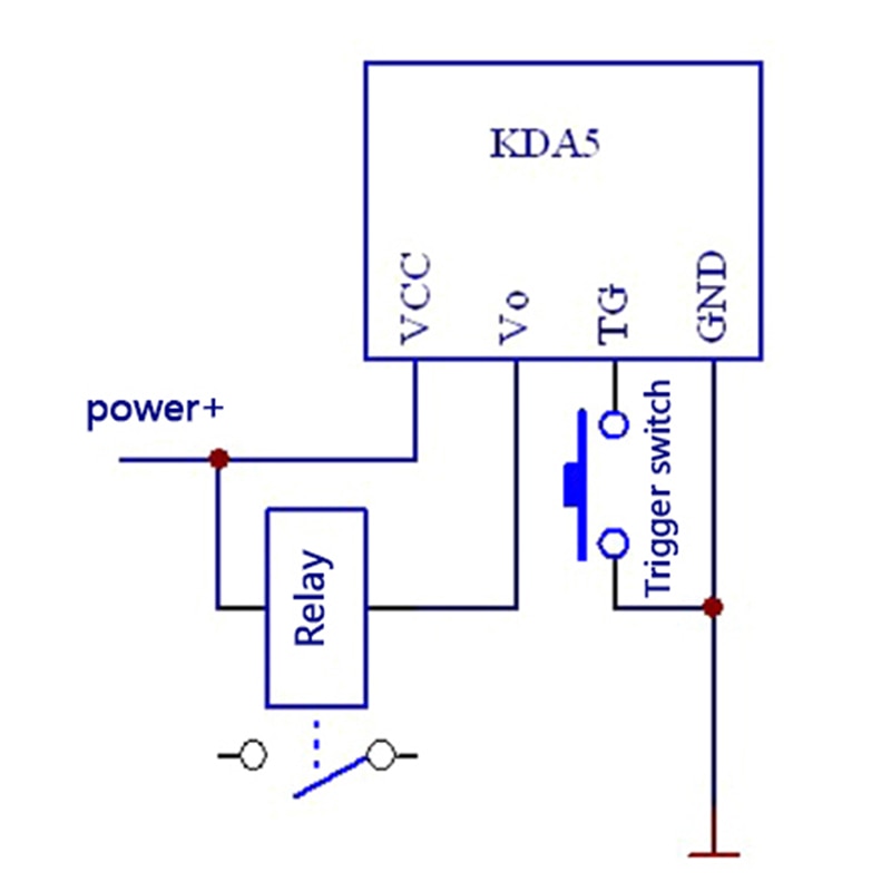 Bistable Flip-flop Latch Switch Circuit Module Button Trigger Power-off Memory