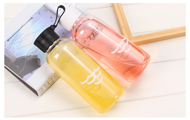 Bouteille de boisson portable 500ml pour l'école | , avec sac, secoueur de protéines BPA, bouteilles d'eau pour les filles de l'école