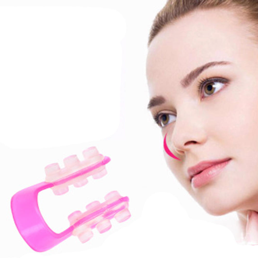 1 Set Women Nose Up Lifting Shaper Nose Bridge Straightening Beauty Clip Corrector Face Massage Tool 3 Sizes No Pain