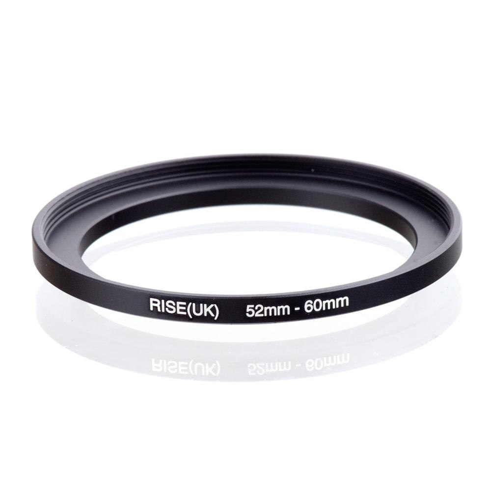 Rise (Uk) 52 Mm-60 Mm 52-60 Mm 52 Om 60 Step Up Filter Adapter Ring