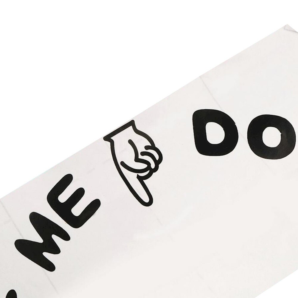 Toilet Sticker Waterproof Decal Sign Removable For Bathroom