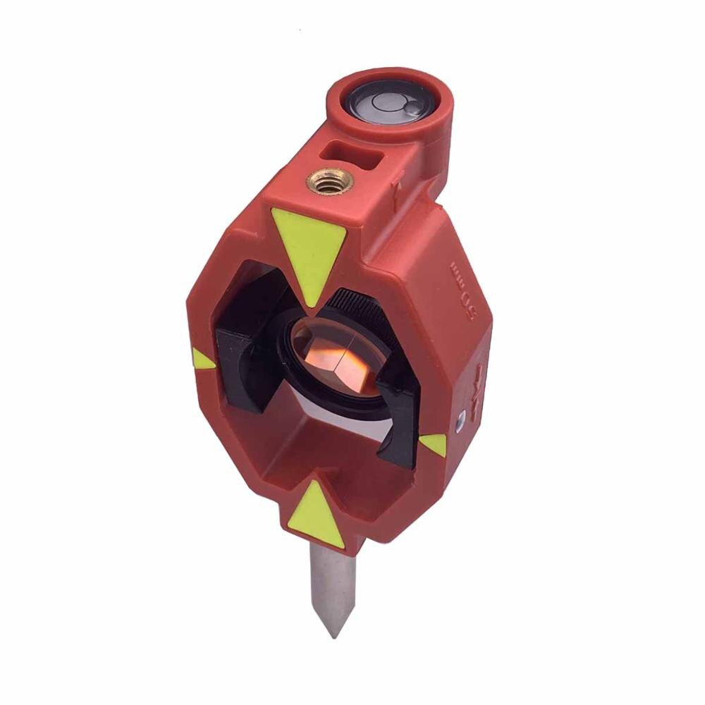 Brand Mini Prism for Leica Swiss style Total Station Surveying constant 0mm Offset with tip point