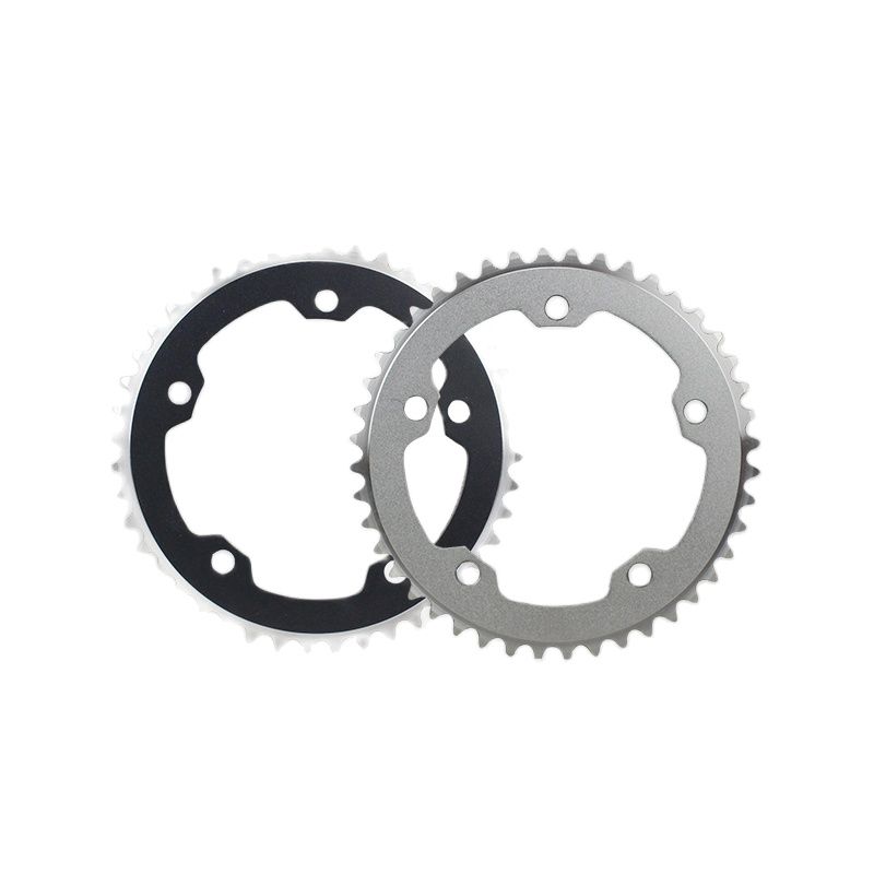 BCD130 39T 44T 48T 53T Fixed Gear Bike Single Folding Bike Chainring Road Bicycle Chain Wheel Bicycle Bike Parts Accessories