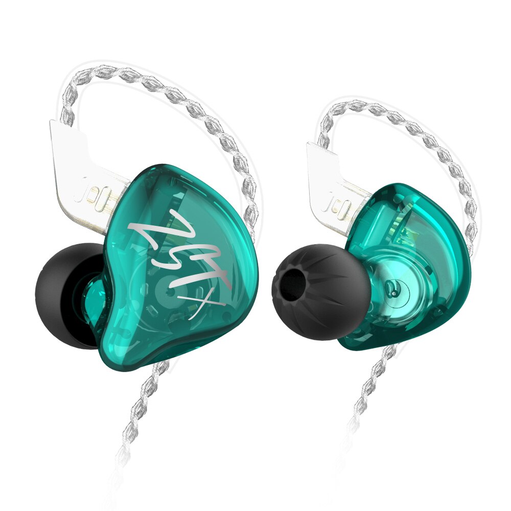 NUOVO KZ ZST X 1BA 1DD Hybrid HIFI In Ear Auricolari Bass Auricolari Sport Noise Cancelling Auricolare KZ ZSTX ZSN X ZSX ZS10 ES4 V80 C12