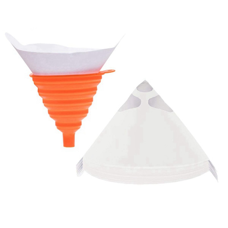 201PCS Car Paint Paper Paint Filter Industrial Paint Filter Cone Sn Filter Funnel Tool