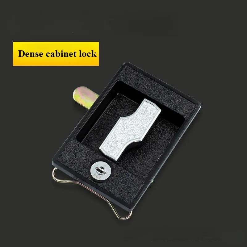 Cerradura de puerta de gabinete, hoja de hierro, archivador, biela, cerradura, herrajes para muebles DIY