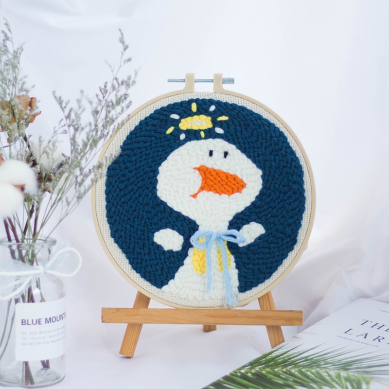 Adjustable Punch Needle Threaders Craft Tool DIY Embroidery Punch Stitching Punch Needle Craft Tool Hand Sewing Tool