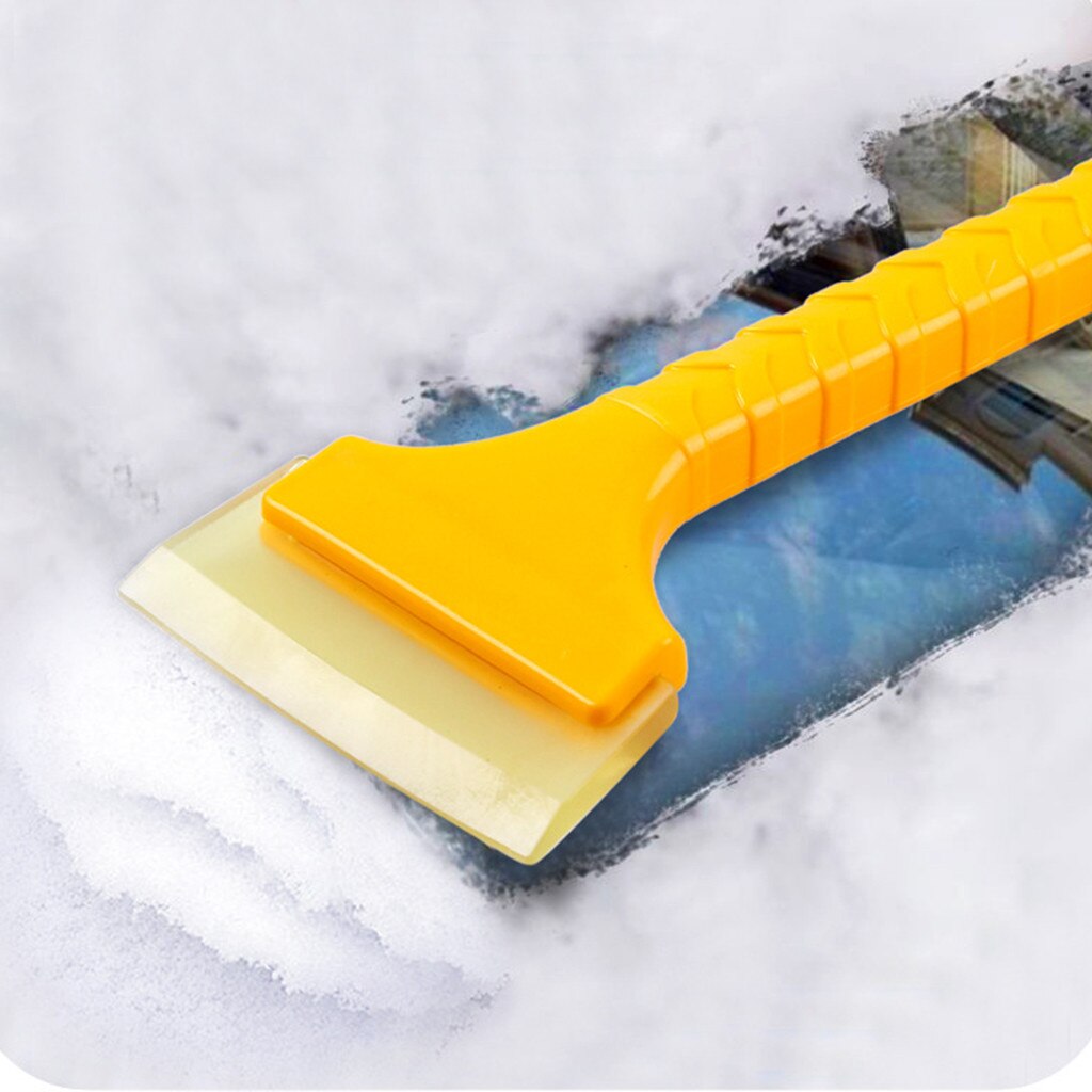 Multi-Purpose Car Windscreen Scraper Portable Ice Snow Scraper Squeegee Soft Handle Windows Snow Shovel Removal Hielo Raspador