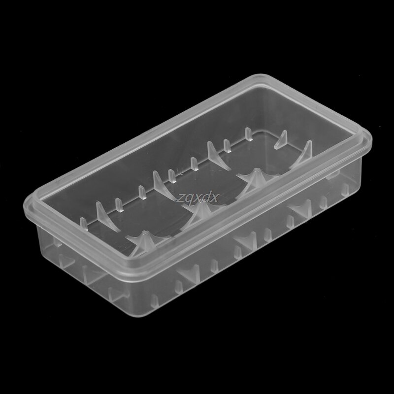 18650 Batterij Houder Transparant Case Cover Hard Slijtvast Batterij Houder Opbergdoos Plastic Case Waterdichte Case Z07
