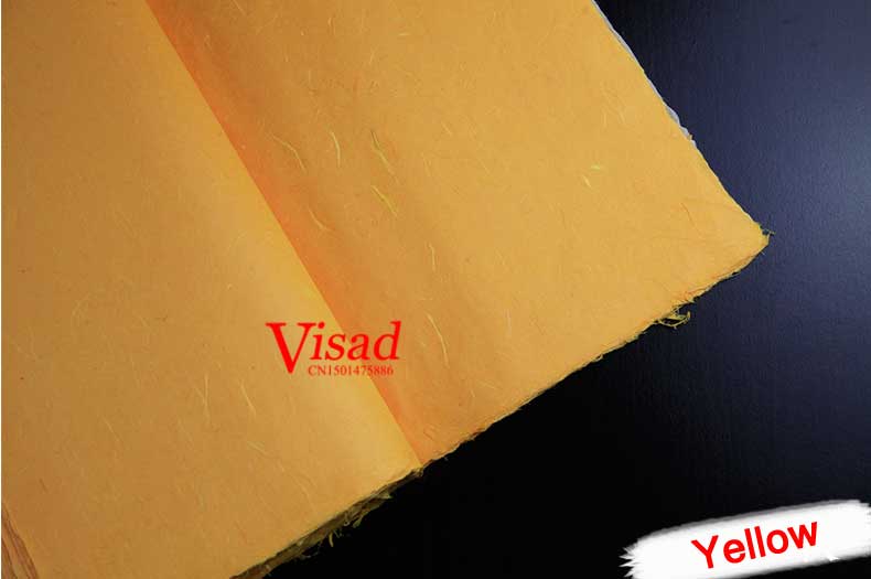 Papel de colore chino Yunlong, lienzo de artista de papel de cáñamo de fibra larga, papel de pintura de caligrafía