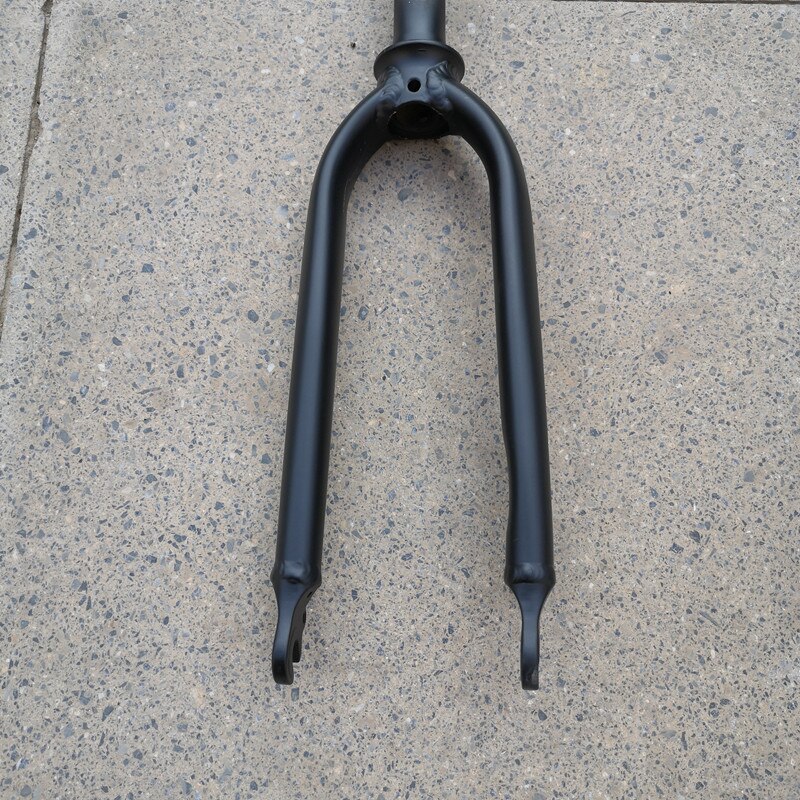 Fourche avant de vélo pliant en alliage d&#39;aluminium sans fil de 20 pouces, 406, 100mm, frein à disque