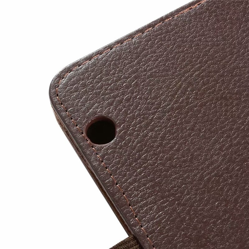 Litchi pu læderetui til huawei mediapad  t5 10 cover til huawei media pad ags 2-w09 ags 2-l09 ags 2-l03 ags 2-w19 10.1 tommer cover