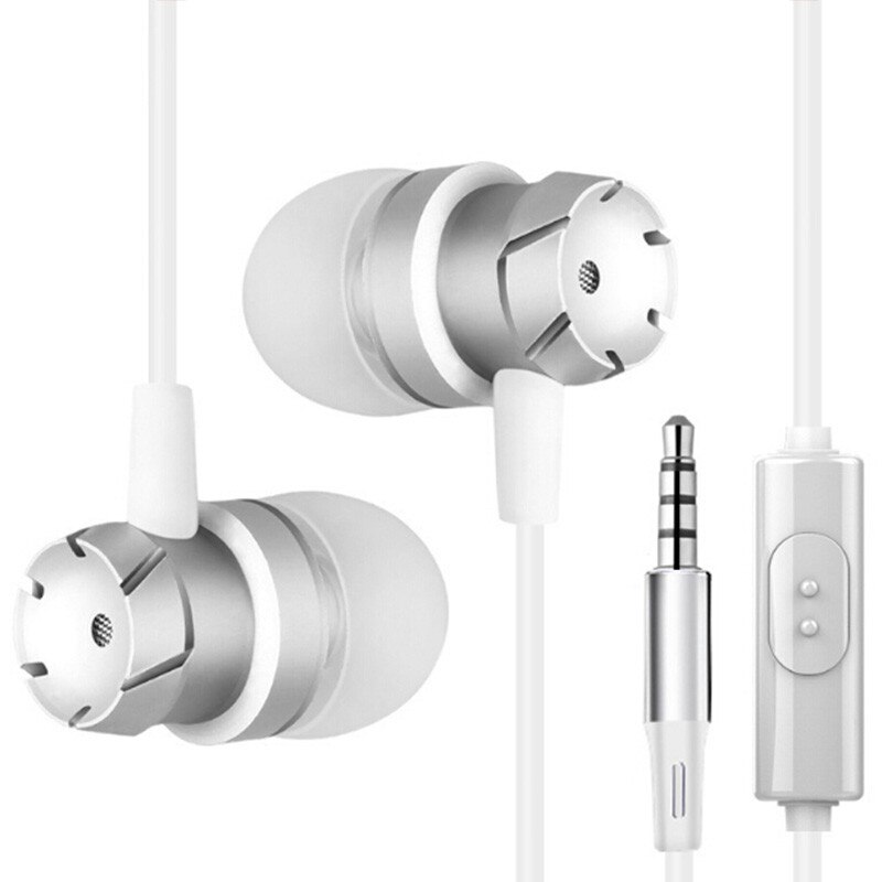 Auriculares de silicona para ZTE Blade V7 Lite V9 Vita V8, A520, A512, A3, Z Max, Z982, A6, 3,5mm